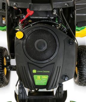 John Deere S110 42-in 19-HP Gas Riding Lawn Mower BG21259